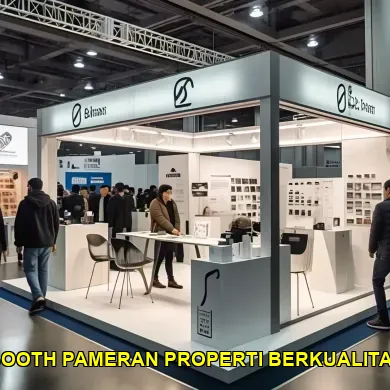 booth pameran properti berkualitas